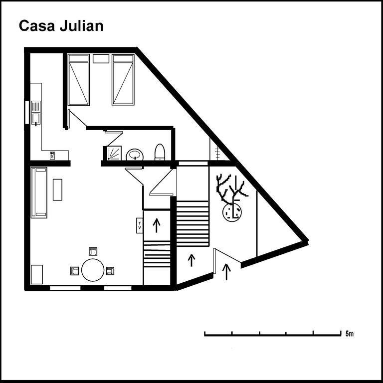 Apartament Casa Julian Santa Cruz de la Palma  Zewnętrze zdjęcie